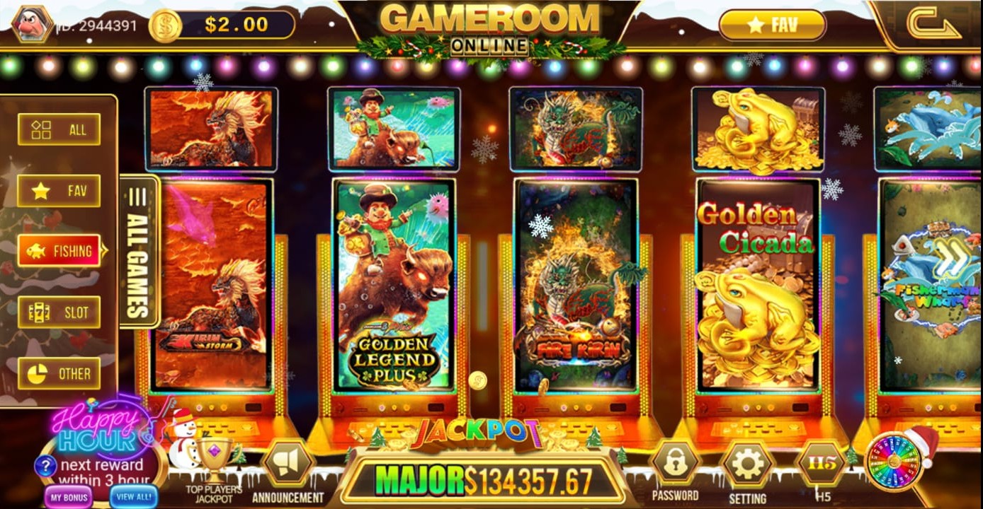 Fish games lobby preview